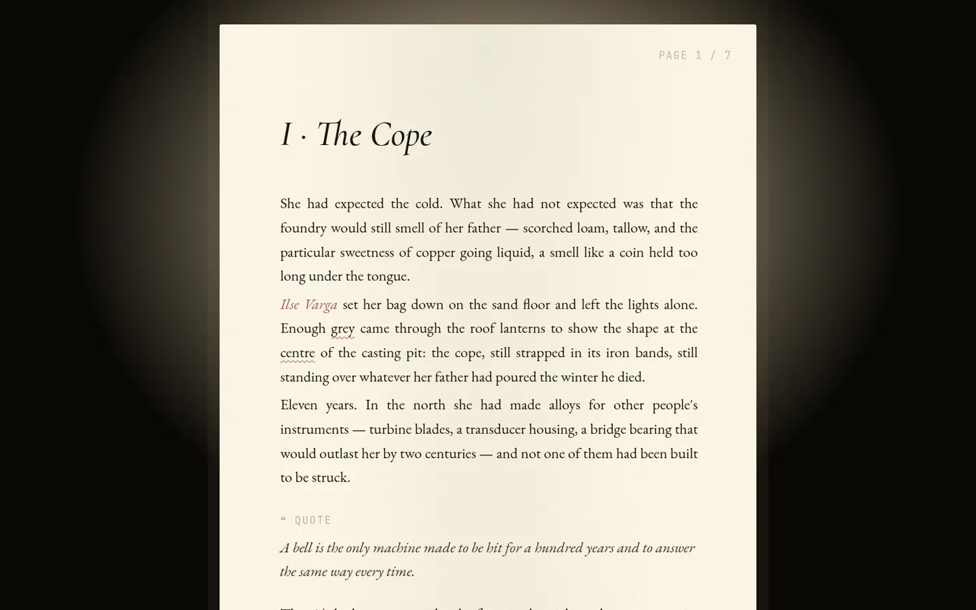 committing to ninety minutes · the room closes